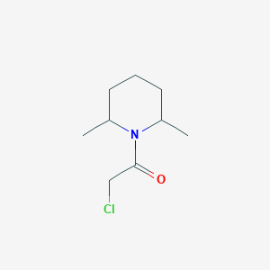 molecular formula C9H16ClNO B1308718 2-Chloro-1-(2,6-dimethylpiperidin-1-yl)ethanone CAS No. 33681-23-1