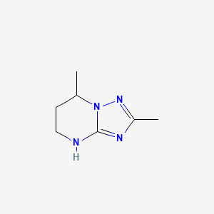 2,7-Dimethyl-4H,5H,6H,7H-[1,2,4]triazolo[1,5-a]pyrimidine