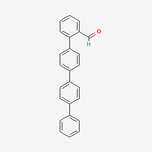 2-[4-(4-phenylphenyl)phenyl]benzaldehyde