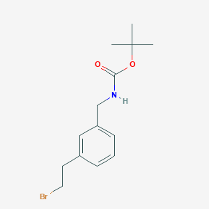 tert-Butyl 3-(2-bromoethyl)benzylcarbamate