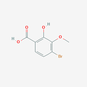 4-Bromo-2-hydroxy-3-methoxybenzoic acid