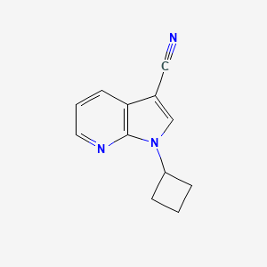 1-cyclobutyl-1H-pyrrolo[2,3-b]pyridine-3-carbonitrile