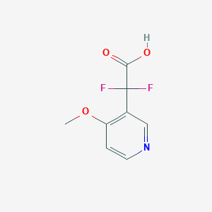 2,2-Difluoro-2-(4-methoxypyridin-3-yl)acetic acid