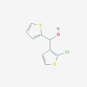 (2-Chlorothiophen-3-yl)-thiophen-2-ylmethanol