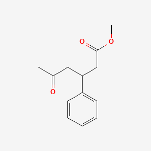 Methyl 5-oxo-3-phenylhexanoate