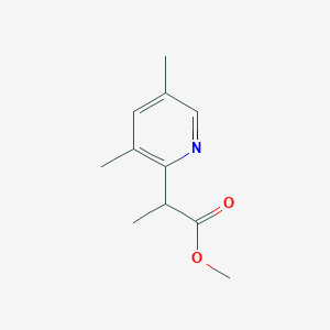 Methyl 2-(3,5-dimethylpyridin-2-yl)propanoate