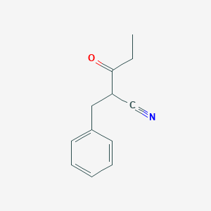 2-Benzyl-3-oxopentanenitrile