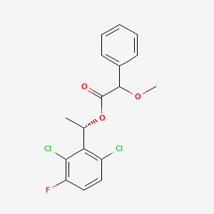 [(1S)-1-(2,6-dichloro-3-fluorophenyl)ethyl] 2-methoxy-2-phenylacetate