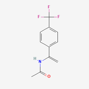 Acetamide, N-[1-[4-(trifluoromethyl)phenyl]ethenyl]-