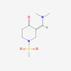 3-((Dimethylamino)methylene)-1-(methylsulfonyl)piperidin-4-one