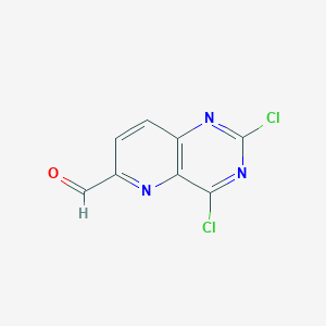 2,4-Dichloropyrido[3,2-D]pyrimidine-6-carbaldehyde