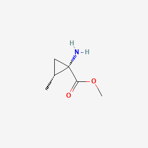 methyl (1S,2R)-1-amino-2-methylcyclopropane-1-carboxylate