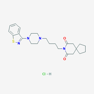 molecular formula C24H33ClN4O2S B130877 盐酸硫哌酮 CAS No. 87691-92-7