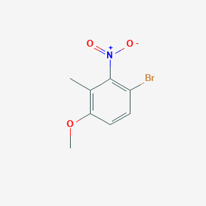 1-Bromo-4-methoxy-3-methyl-2-nitrobenzene