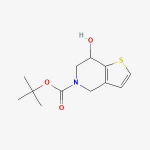 tert-Butyl 7-hydroxy-6,7-dihydrothieno[3,2-c]pyridine-5(4H)-carboxylate