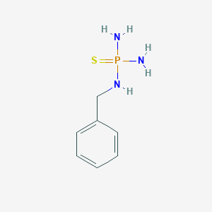 molecular formula C7H12N3PS B13087797 Benzyl thiophosphoramide 