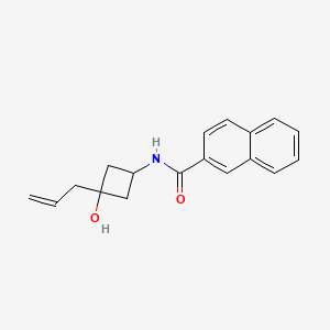 N-((1S,3r)-3-allyl-3-hydroxycyclobutyl)-2-naphthamide