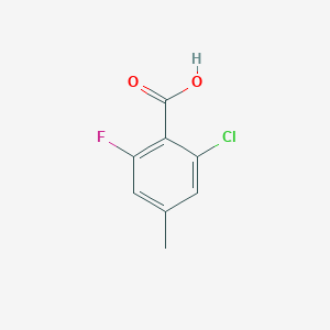 2-Chloro-6-fluoro-4-methylbenzoic acid