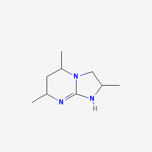 2,5,7-Trimethyl-2H,3H,5H,6H,7H,8H-imidazo[1,2-a]pyrimidine