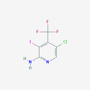 5-Chloro-3-iodo-4-(trifluoromethyl)pyridin-2-amine