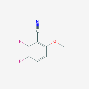 molecular formula C8H5F2NO B1308785 2,3-二氟-6-甲氧基苯甲腈 CAS No. 221202-34-2