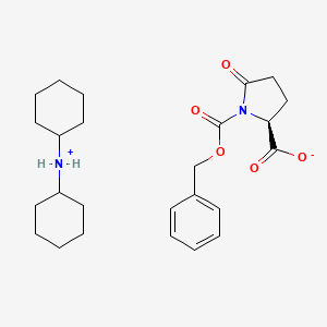 Dicyclohexylammonium (S)-1-((benzyloxy)carbonyl)-5-oxopyrrolidine-2-carboxylate