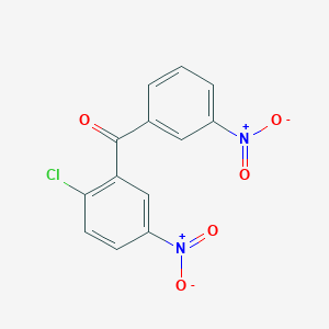 (2-Chloro-5-nitrophenyl)(3-nitrophenyl)methanone