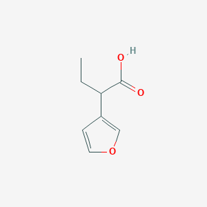 2-(Furan-3-yl)butanoic acid