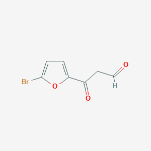 3-(5-Bromofuran-2-YL)-3-oxopropanal