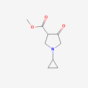 Methyl 1-cyclopropyl-4-oxopyrrolidine-3-carboxylate