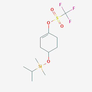 4-((Isopropyldimethylsilyl)oxy)cyclohex-1-en-1-yl trifluoromethanesulfonate