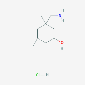 3-(Aminomethyl)-3,5,5-trimethylcyclohexanol hydrochloride