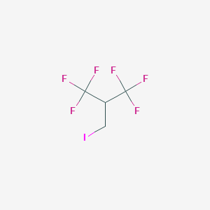 molecular formula C4H3F6I B1308822 2-(Iodomethyl)-1,1,1,3,3,3-hexafluoropropane CAS No. 883449-40-9