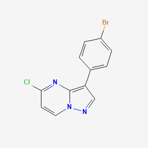 3-(4-Bromophenyl)-5-chloropyrazolo[1,5-a]pyrimidine