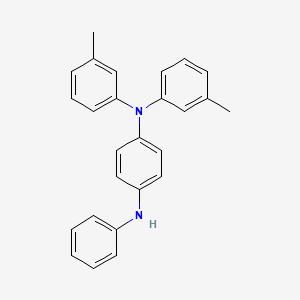 molecular formula C26H24N2 B13088251 N1-Phenyl-N4,N4-di-m-tolylbenzene-1,4-diamine 