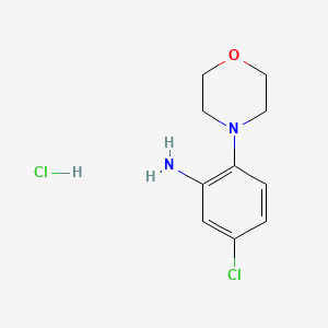 5-Chloro-2-(morpholin-4-YL)aniline hydrochloride