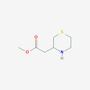 Methyl 2-(thiomorpholin-3-yl)acetate