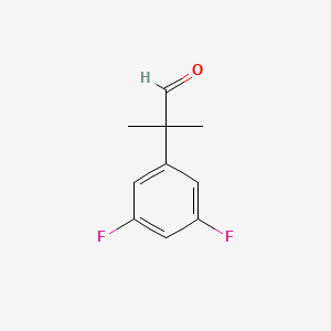 2-(3,5-Difluorophenyl)-2-methylpropanal