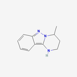 4-Methyl-1H,2H,3H,4H-pyrimido[1,2-b]indazole