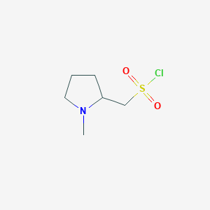 (1-Methylpyrrolidin-2-yl)methanesulfonyl chloride