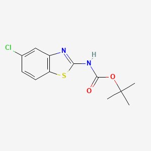 tert-Butyl(5-chlorobenzo[d]thiazol-2-yl)carbamate