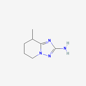 8-Methyl-5H,6H,7H,8H-[1,2,4]triazolo[1,5-a]pyridin-2-amine