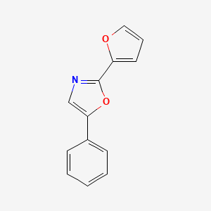 2-(Furan-2-YL)-5-phenyloxazole