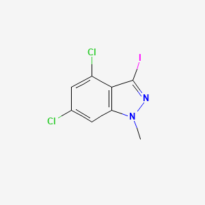 4,6-Dichloro-3-iodo-1-methyl-1H-indazole