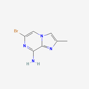 6-Bromo-2-methylimidazo[1,2-A]pyrazin-8-amine