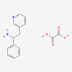 1-Phenyl-2-(pyridin-3-yl)ethanamine oxalate