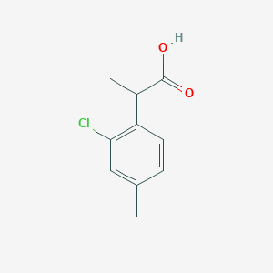 2-(2-Chloro-4-methylphenyl)propanoic acid