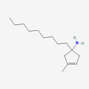 3-Methyl-1-nonylcyclopent-3-enamine