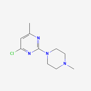 4-Chloro-6-methyl-2-(4-methylpiperazin-1-yl)pyrimidine