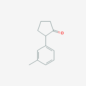 2-(3-Methylphenyl)cyclopentan-1-one